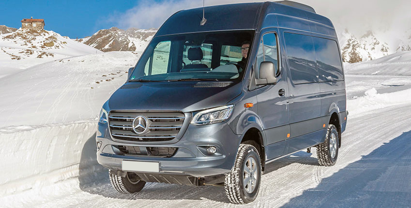 Разработаны защиты номер 5030 и 5029 на Mercedes-Benz Sprinter, 3.0 AT FullWD, 2021